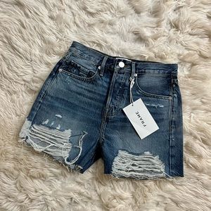 NWT! Frame High Rise Vintage Short, size 23